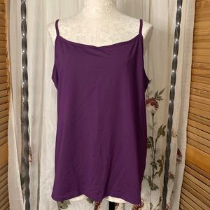 NWOT Lane Bryant cami. Purple, 22-24